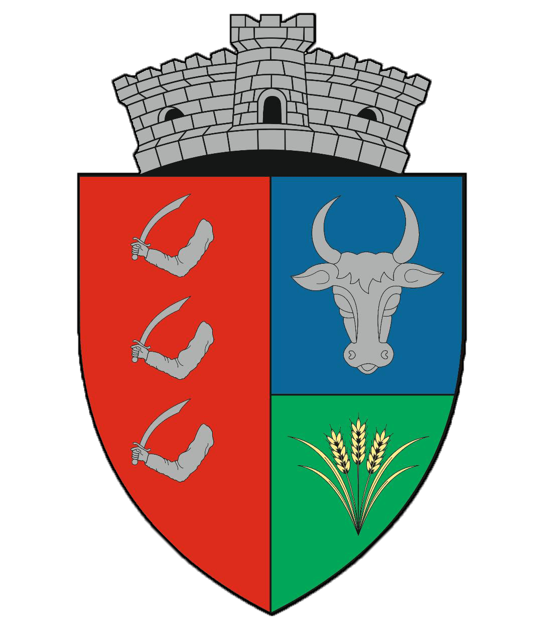 Stema Primăria Comunei Slatina Timiş